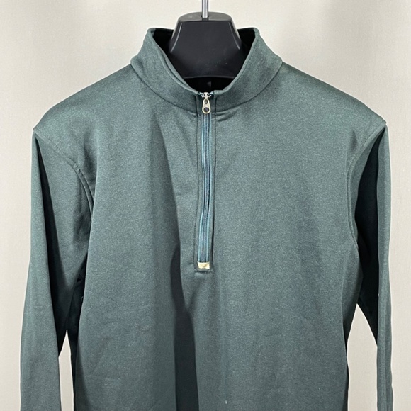 NEW CC Filson Jacket Mens Medium green woven fleece vintage pull over outdoor - Picture 2 of 10